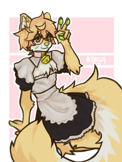 Halfbody sketch color Commission